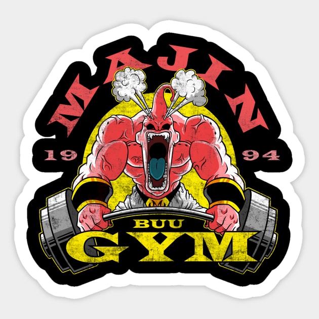 Super Gym Sticker by Barbadifuoco